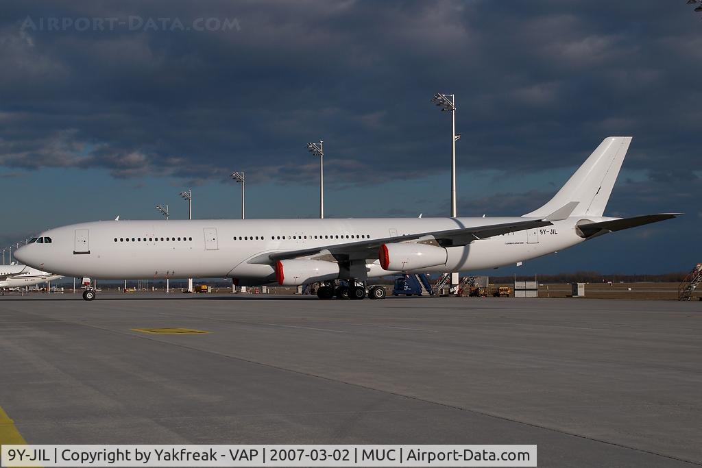9Y-JIL, 1993 Airbus A340-311 C/N 016, ex BWIA Airbus 340-300