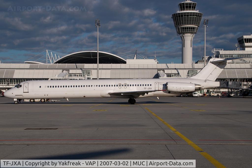 TF-JXA, 1987 McDonnell Douglas MD-82 (DC-9-82) C/N 49555, Jet X MD80