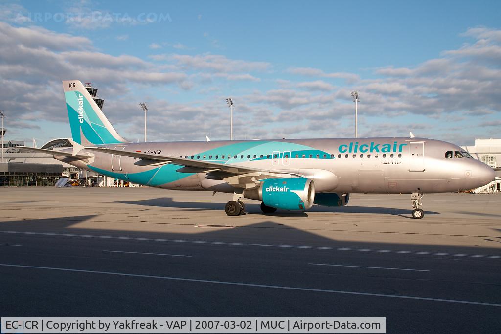 EC-ICR, 1991 Airbus A320-211 C/N 240, Click Airbus 320