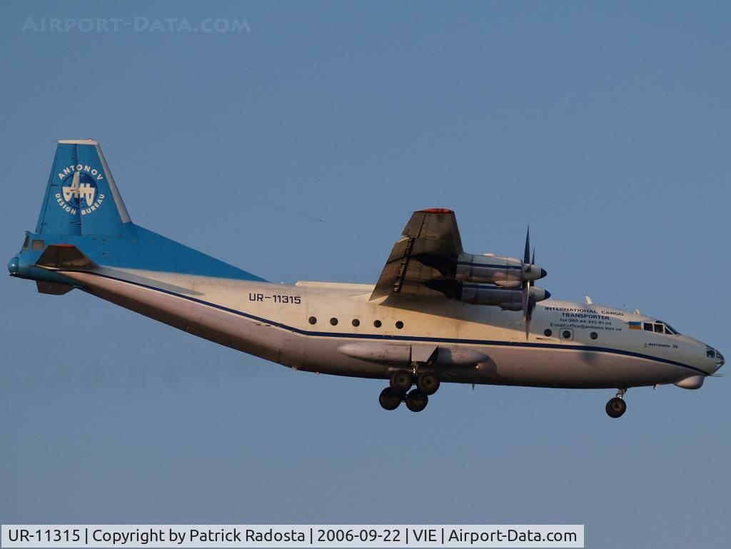 UR-11315, 1964 Antonov An-12BP C/N 4342307, An12 appr. RW 11