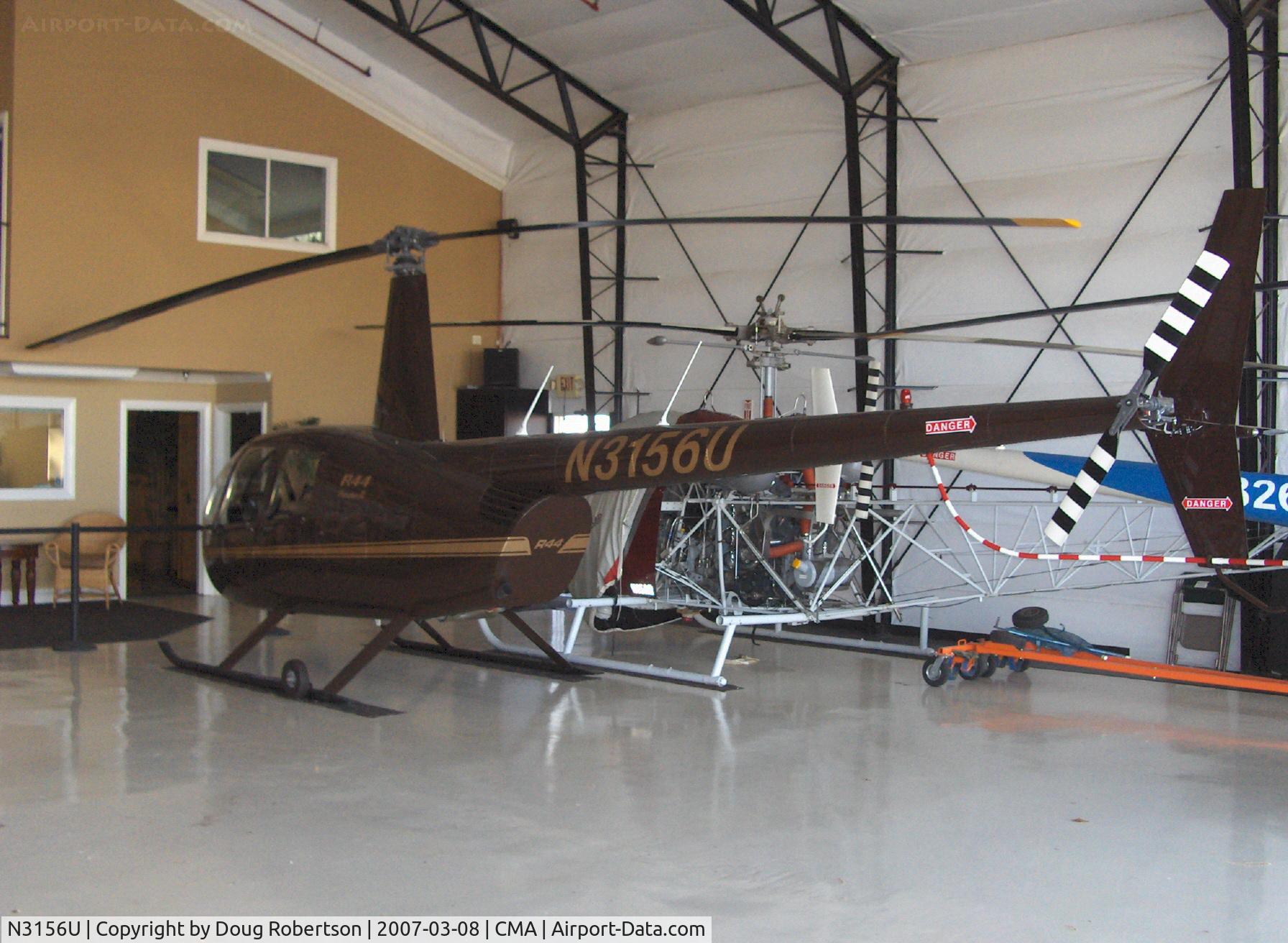 N3156U, 2006 Robinson R44 II C/N 11486, NEW 2006 Robinson R44 RAVEN II, Lycoming IO-540 derated to 245 Hp for 5 min., 205 Hp cont. in Orbic's deluxe executive hangar