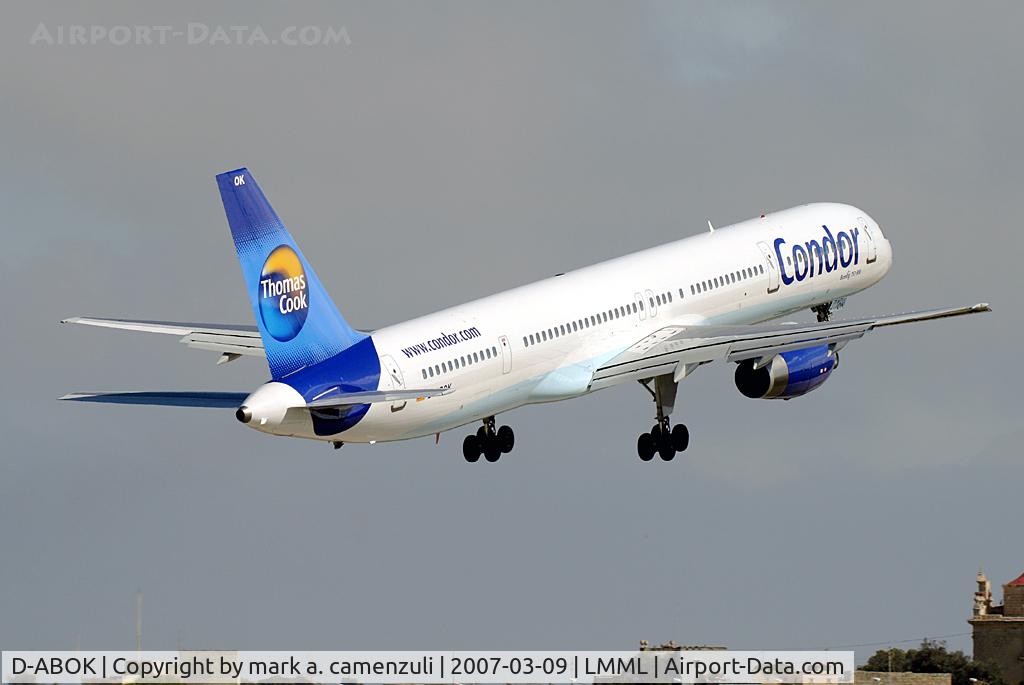 D-ABOK, 2000 Boeing 757-330 C/N 29020, B.757