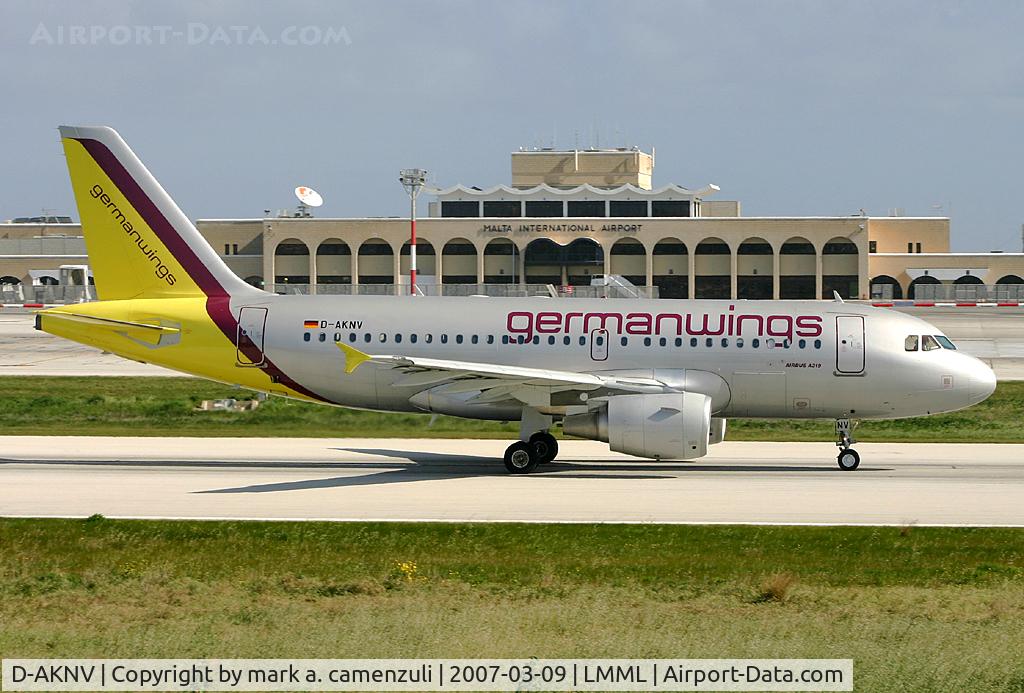 D-AKNV, 2005 Airbus A319-112 C/N 2632, A.319