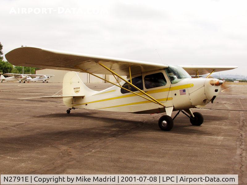N2791E, 1946 Aeronca 7AC Champion C/N 7AC-6374, Cub Fly In Lompoc Calif 2001