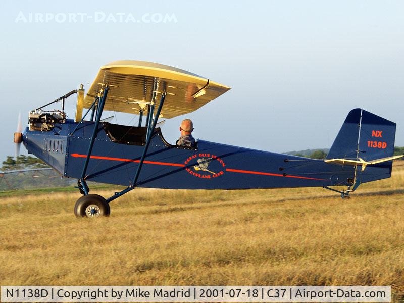 N1138D, 2001 Pietenpol Air Camper C/N 001 (N1138D), At Brodhead