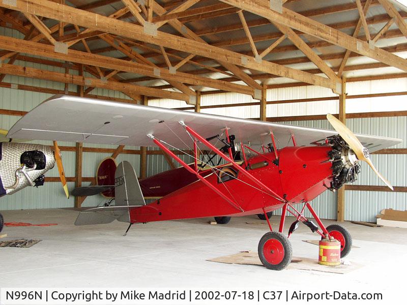 N996N, 1931 Scott MATHIEU-RUSSELL C/N A1, At Brodhead