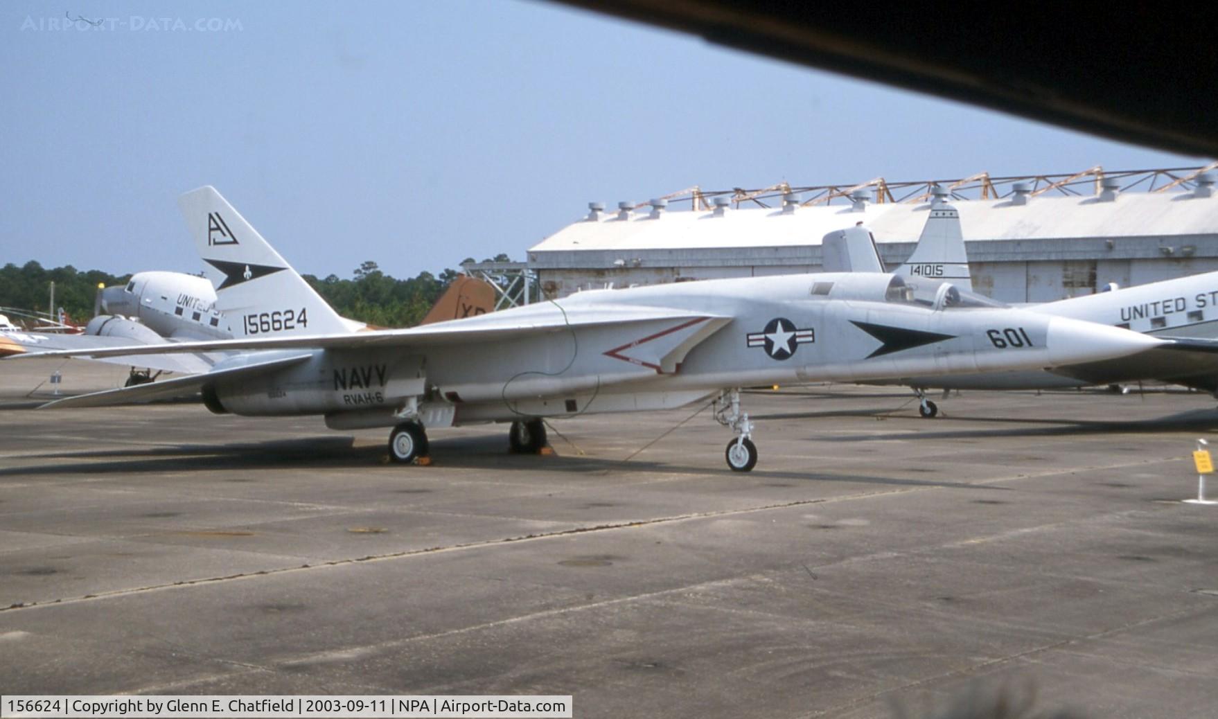 156624, 1969 North American RA-5C Vigilante C/N NR316-17, At the National Museum of Naval Aviation