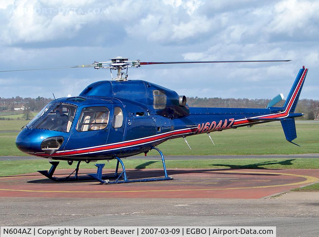 N604AZ, 1997 Eurocopter AS-355N Twinstar C/N 5644, Aerospatiale AS355N TwinStar