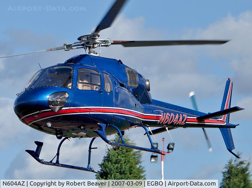 N604AZ, 1997 Eurocopter AS-355N Twinstar C/N 5644, Aerospatiale AS355N TwinStar