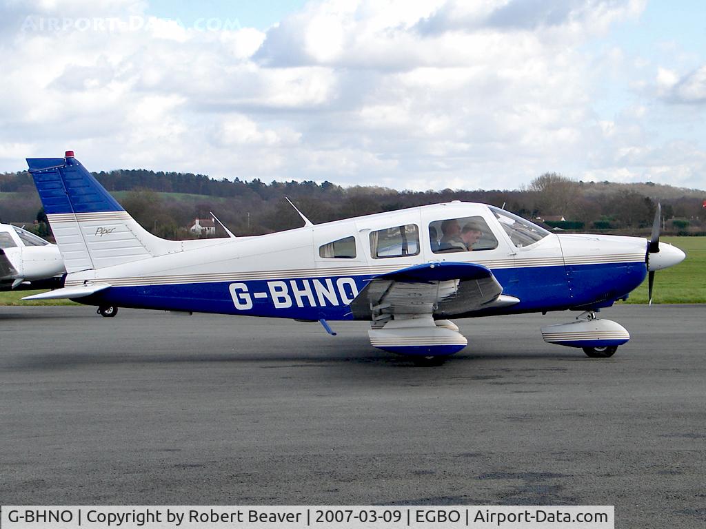 G-BHNO, 1980 Piper PA-28-181 Cherokee Archer II C/N 28-8090211, Piper PA-28-181 Archer II