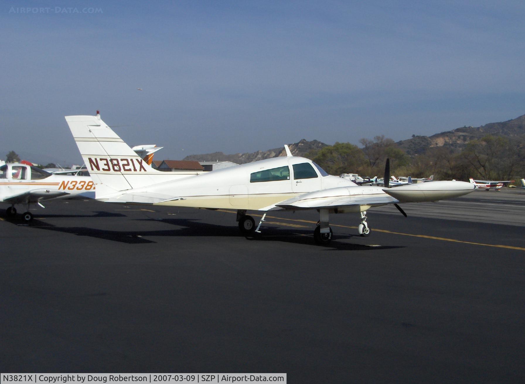 N3821X, 1966 Cessna 310K C/N 310K0221, 1966 Cessna 310K, two Continental IO-470 260 Hp each