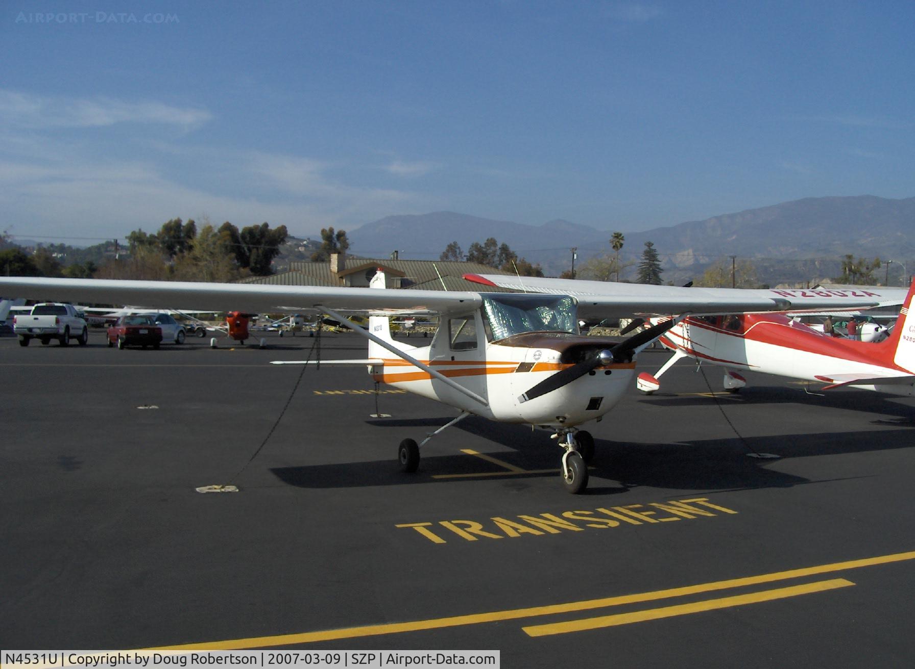 N4531U, 1964 Cessna 150D C/N 15060531, 1964 Cessna 150D, Continental O-200 100 Hp