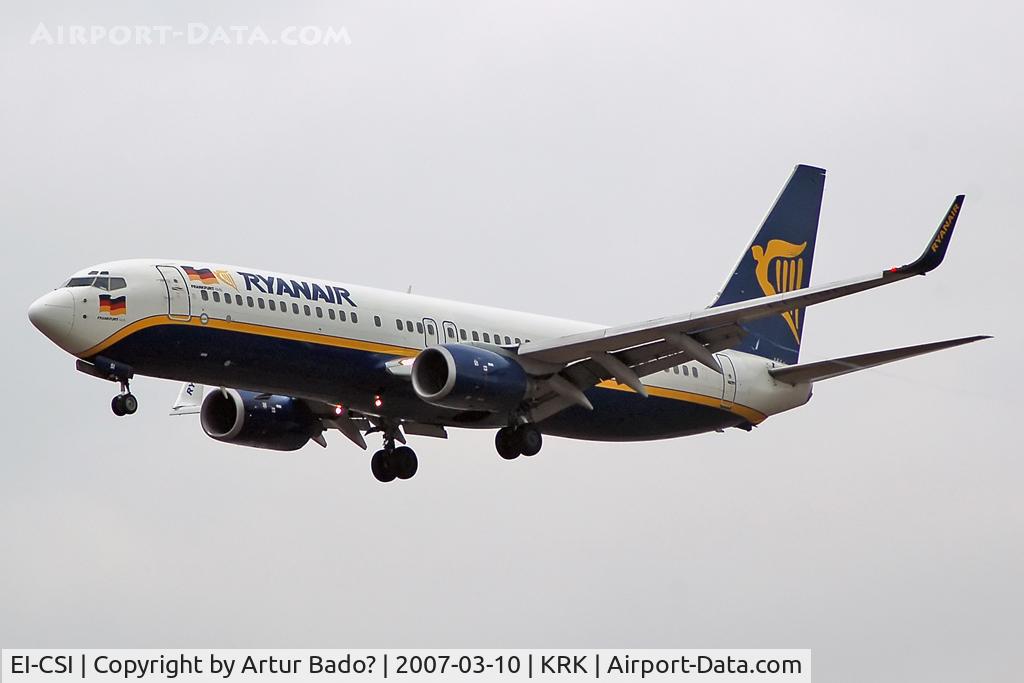 EI-CSI, 2000 Boeing 737-8AS C/N 29924, Ryanair