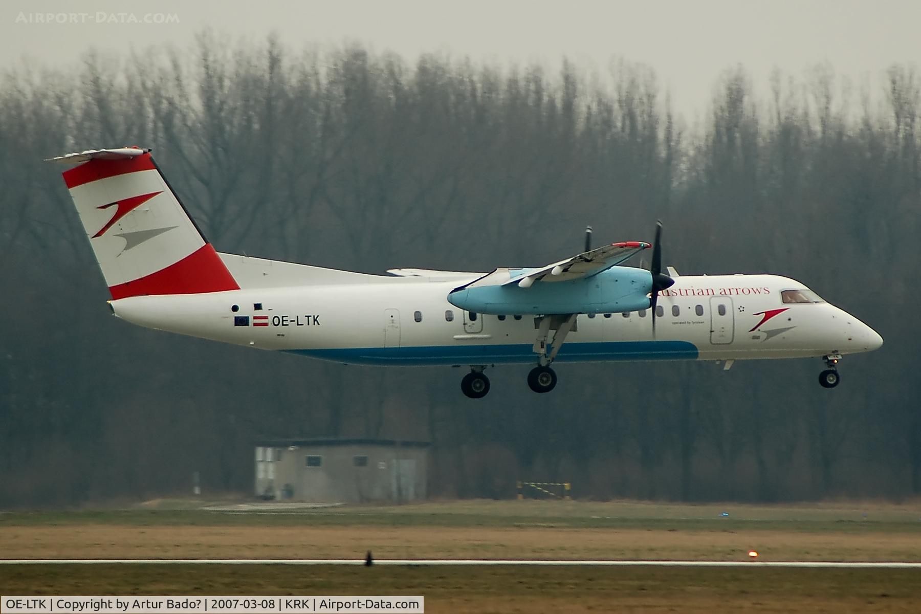 OE-LTK, 1997 De Havilland Canada DHC-8-314Q Dash 8 C/N 483, Austrian