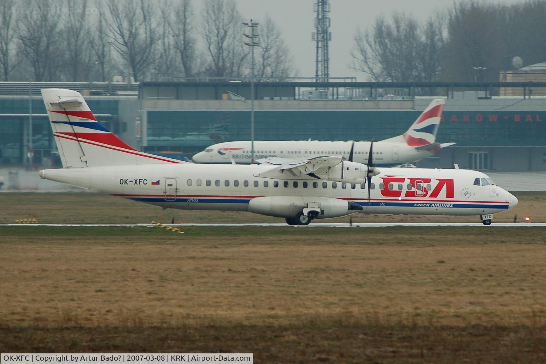 OK-XFC, 1992 ATR 72-202 C/N 299, CSA