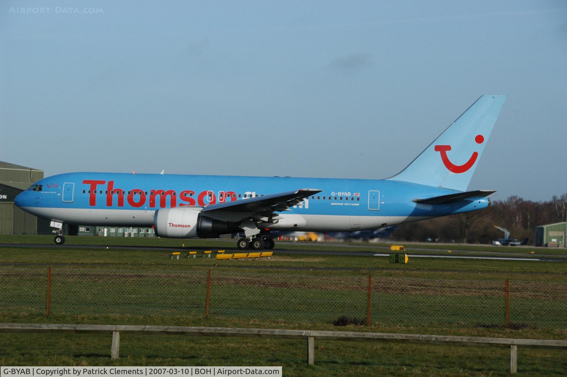 G-BYAB, 1991 Boeing 767-204 C/N 25139, 767-200