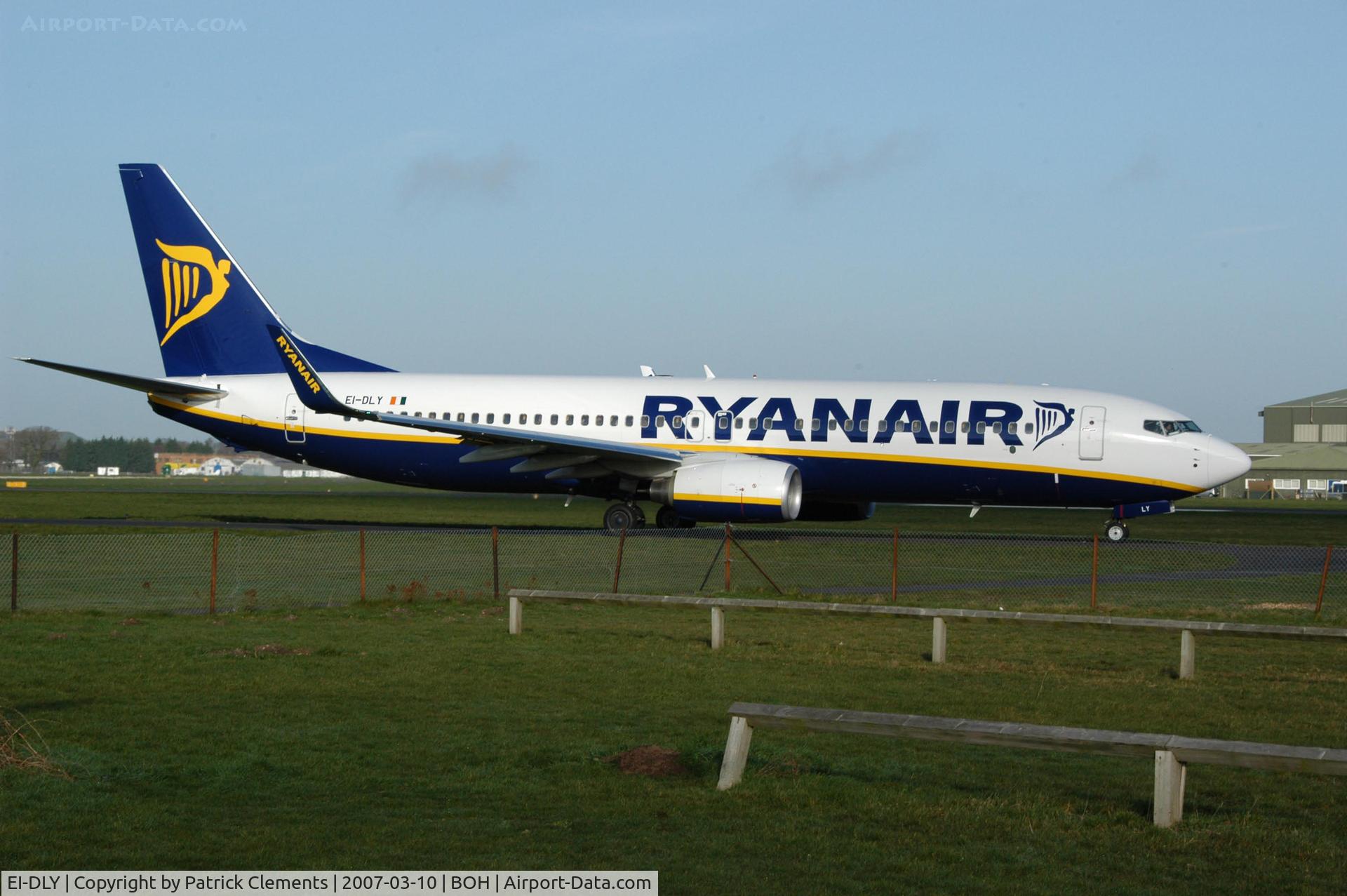 EI-DLY, 2006 Boeing 737-8AS C/N 33601, RYANAIR 737-800