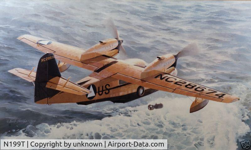 N199T, 1941 Grumman G-44 Widgeon C/N 1213, wartime photo. only c.a.p. a/c to sink a German U-Boat during ww2