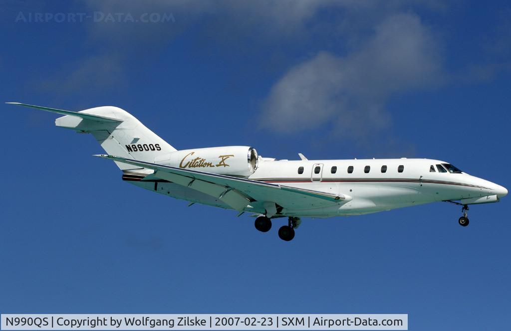 N990QS, 2002 Cessna 750 Citation X C/N 750-0190, visitor