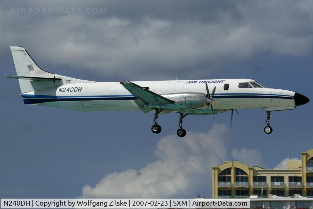 N240DH, Fairchild SA-227AT Merlin IVC C/N AT-602, visitor
