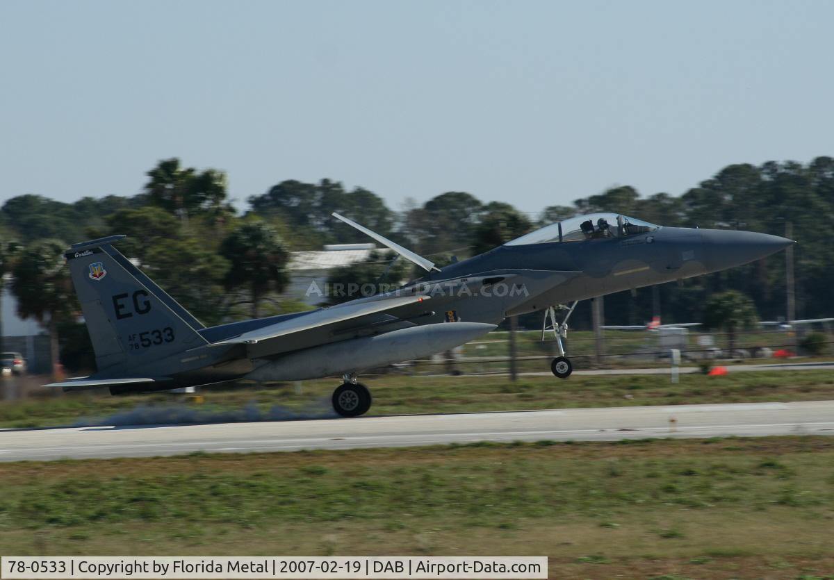 78-0533, 1978 McDonnell Douglas F-15C Eagle C/N 0522/C066, F-15