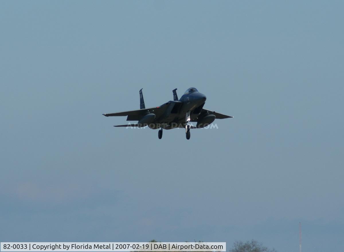 82-0033, 1982 McDonnell Douglas F-15C Eagle C/N 0849/C264, F-15