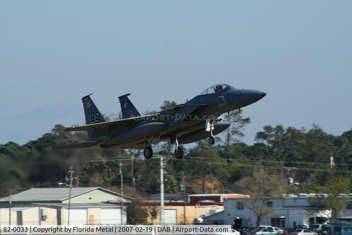 82-0033, 1982 McDonnell Douglas F-15C Eagle C/N 0849/C264, F-15