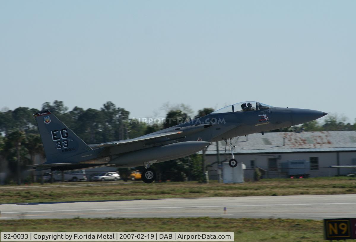 82-0033, 1982 McDonnell Douglas F-15C Eagle C/N 0849/C264, F-15