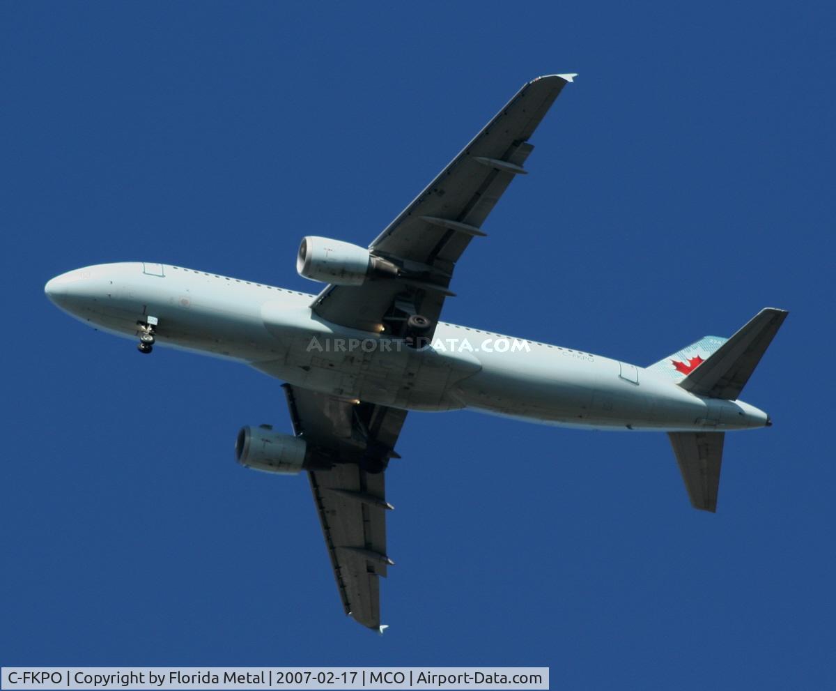 C-FKPO, 1992 Airbus A320-211 C/N 311, Air Canada A320