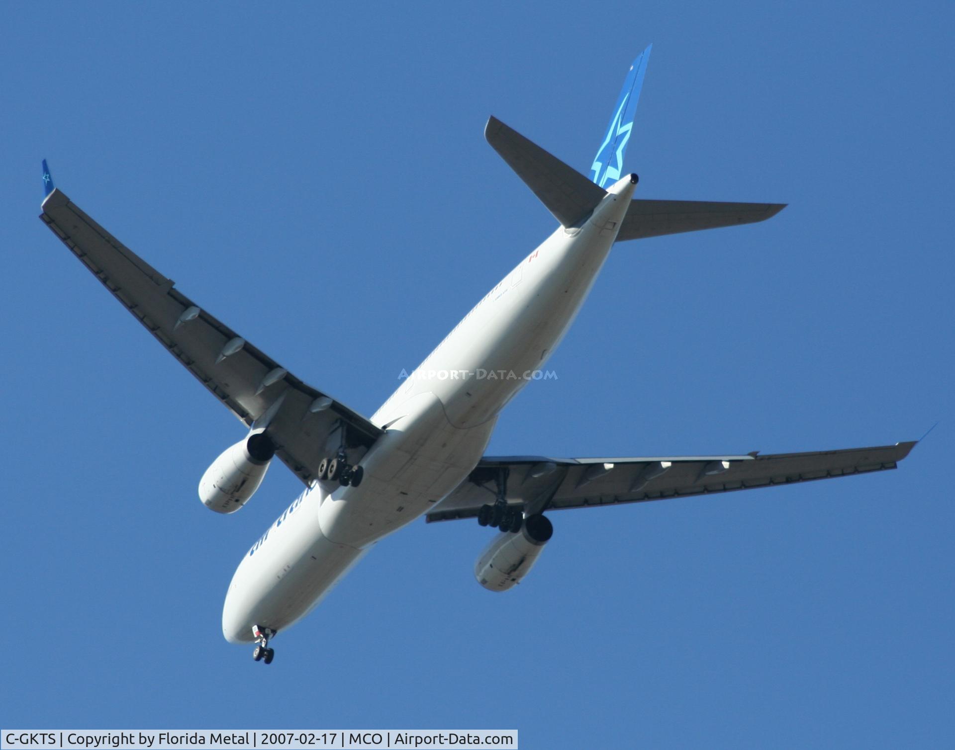 C-GKTS, 1995 Airbus A330-342 C/N 111, Air Transat