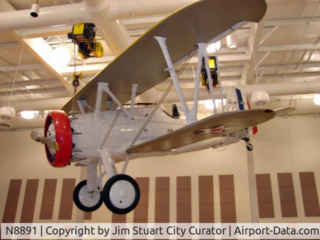 N8891, 1981 Dewey A J BR F4B-3, c/n 1506, On Display Tourist Event Center Havelock NC