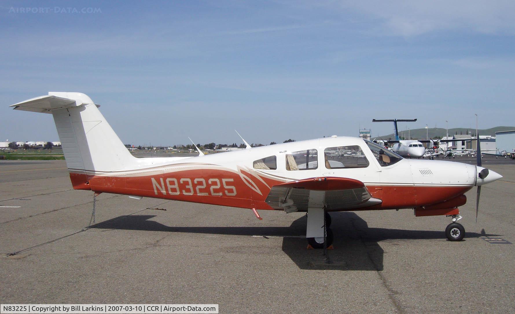 N83225, 1982 Piper PA-28RT-201T Arrow IV C/N 28R-8331007, Visitor from Nevada City.
