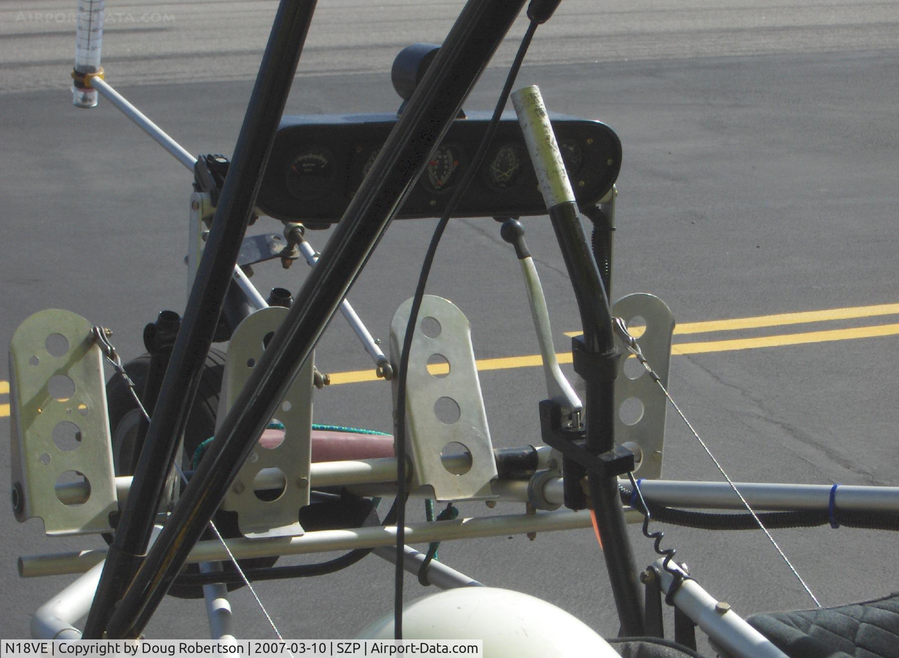 N18VE, 2003 M-Squared Breese 2 C/N 000550, M-Squared BREESE 2 Ultralight, Rotax 503 2 cylinder two-stroke 52 Hp, controls for side-by-side seats and instrument panel