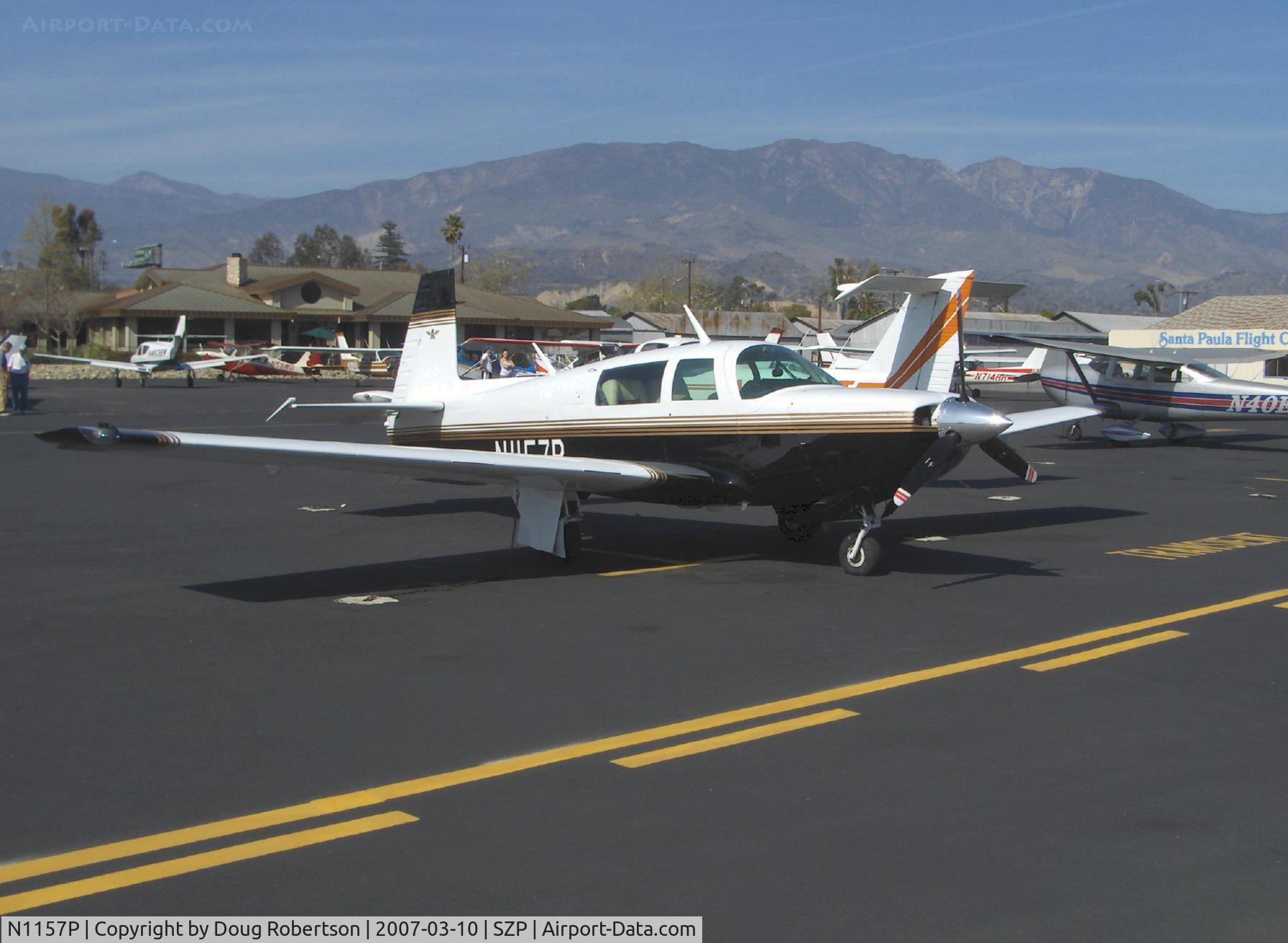 N1157P, 1981 Mooney M20K C/N 25-0647, 1981 Mooney M20K 231 Turbo, Continental TSIO-360-GB 210 Hp
