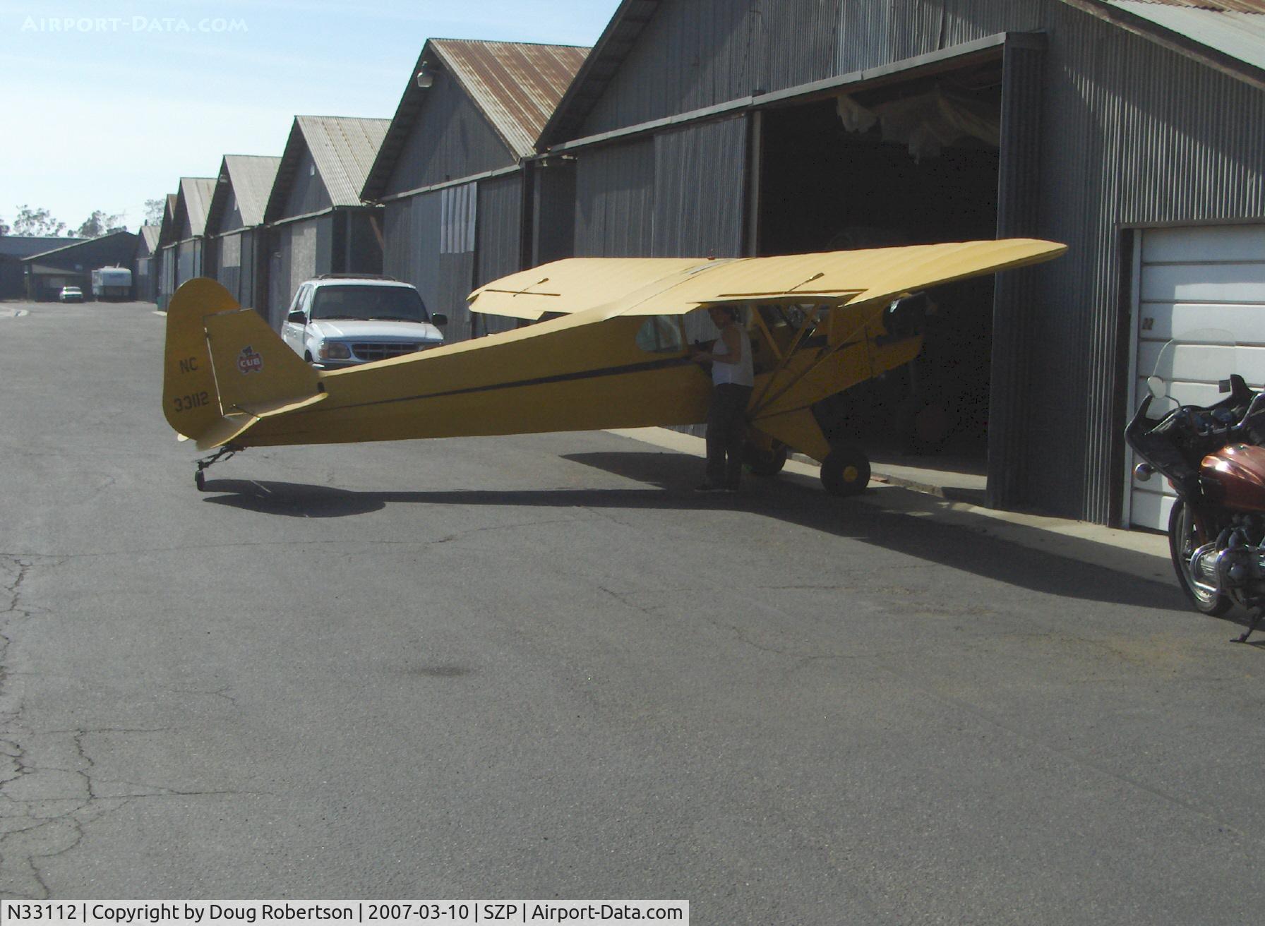 N33112, 1940 Piper J3C-65 Cub Cub C/N 5830, 1940 Piper J3C-65 CUB, Continental C90 90 Hp upgrade