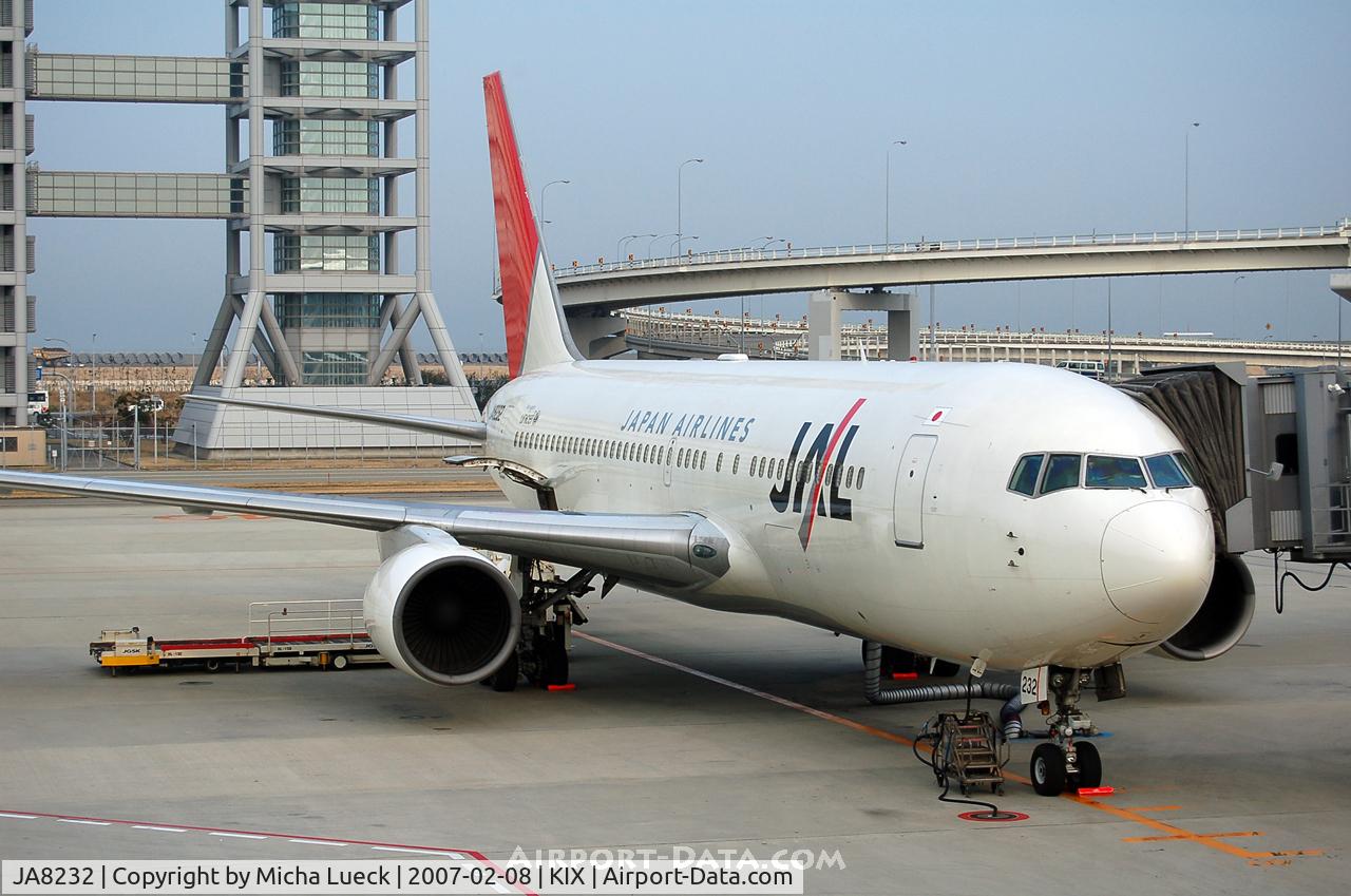 JA8232, 1985 Boeing 767-246 C/N 23213, At Osaka Kansai