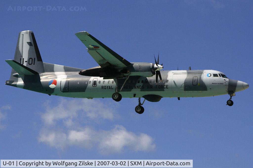 U-01, 1995 Fokker 60UTA-N C/N 20321, visitor