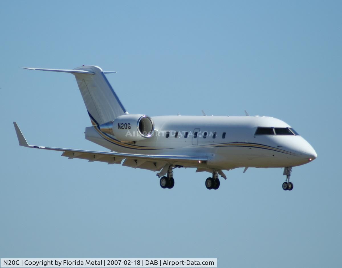 N20G, 1993 Canadair Challenger 601-3R (CL-600-2B16) C/N 5136, Goodyear