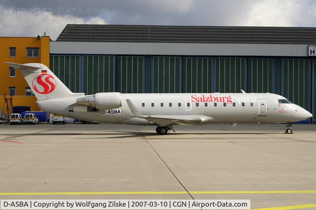 D-ASBA, 2004 Bombardier CRJ-200ER (CL-600-2B19) C/N 7990, visitor