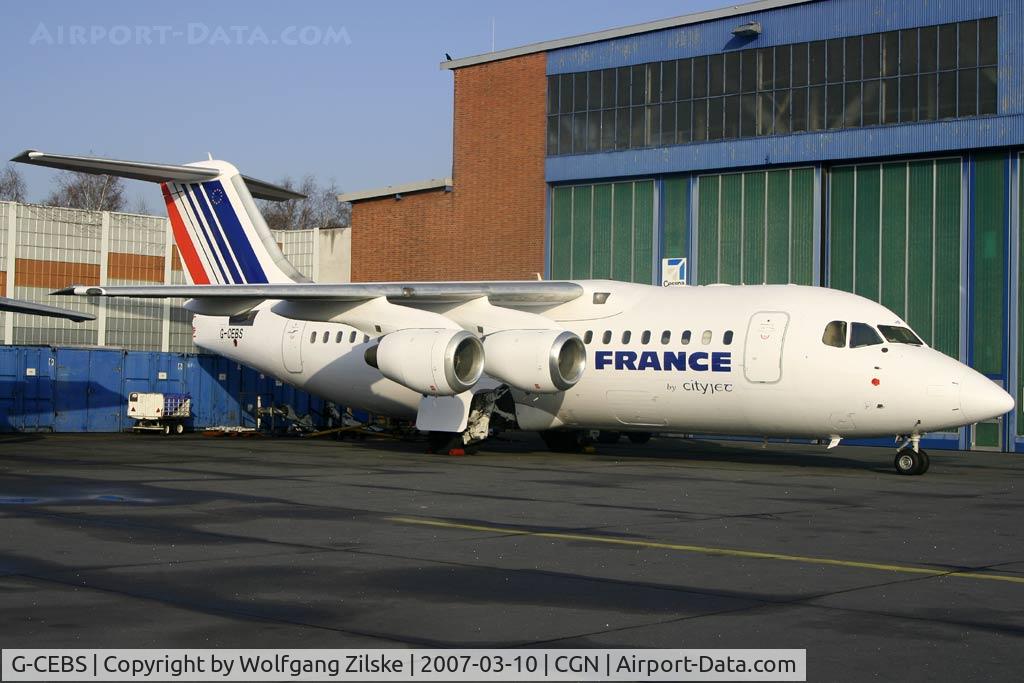 G-CEBS, 1998 British Aerospace Avro 146-RJ85 C/N E.2330, visitor