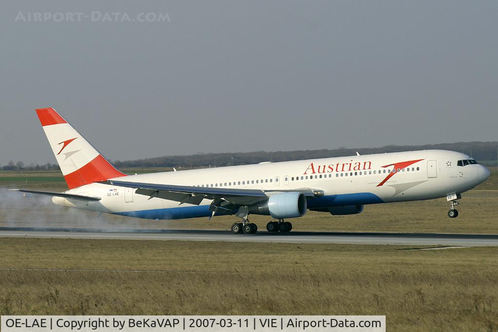 OE-LAE, 2000 Boeing 767-3Z9/ER C/N 30383, Austrian Boeing 767