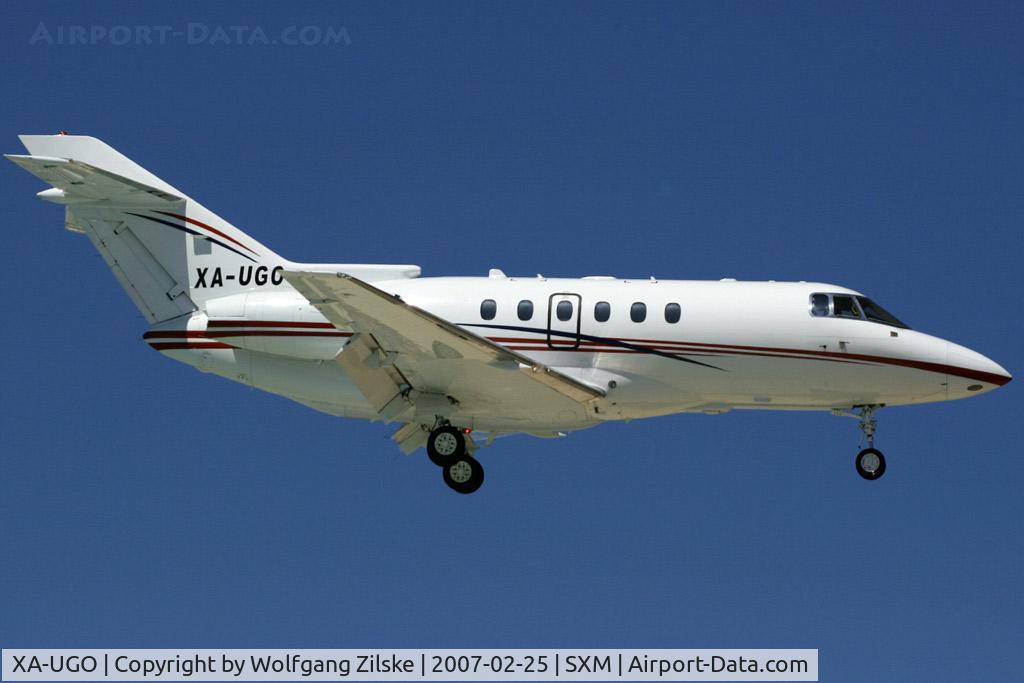 XA-UGO, 2005 Raytheon Hawker 800XP C/N 258731, visitor