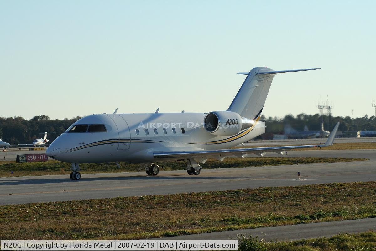 N20G, 1993 Canadair Challenger 601-3R (CL-600-2B16) C/N 5136, Goodyear