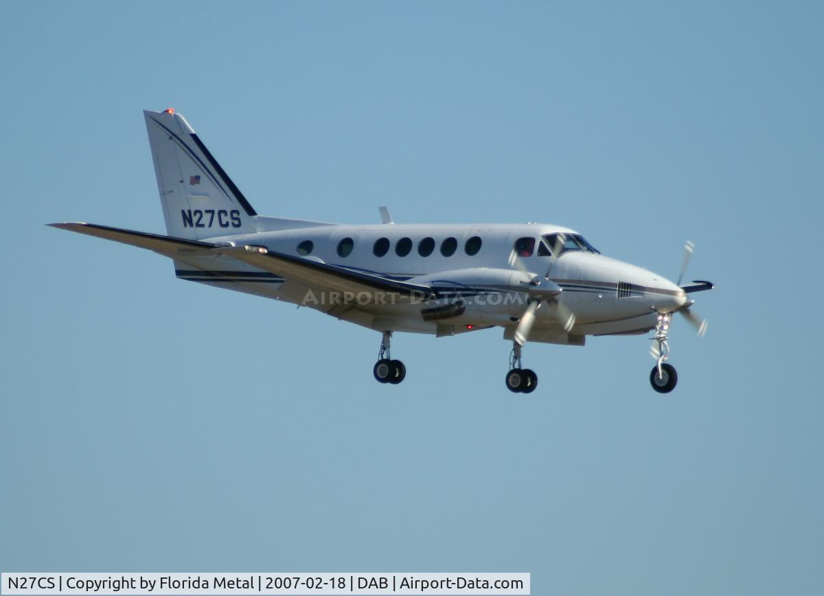 N27CS, 1978 Beech B100 King Air C/N BE-63, Casey Mears