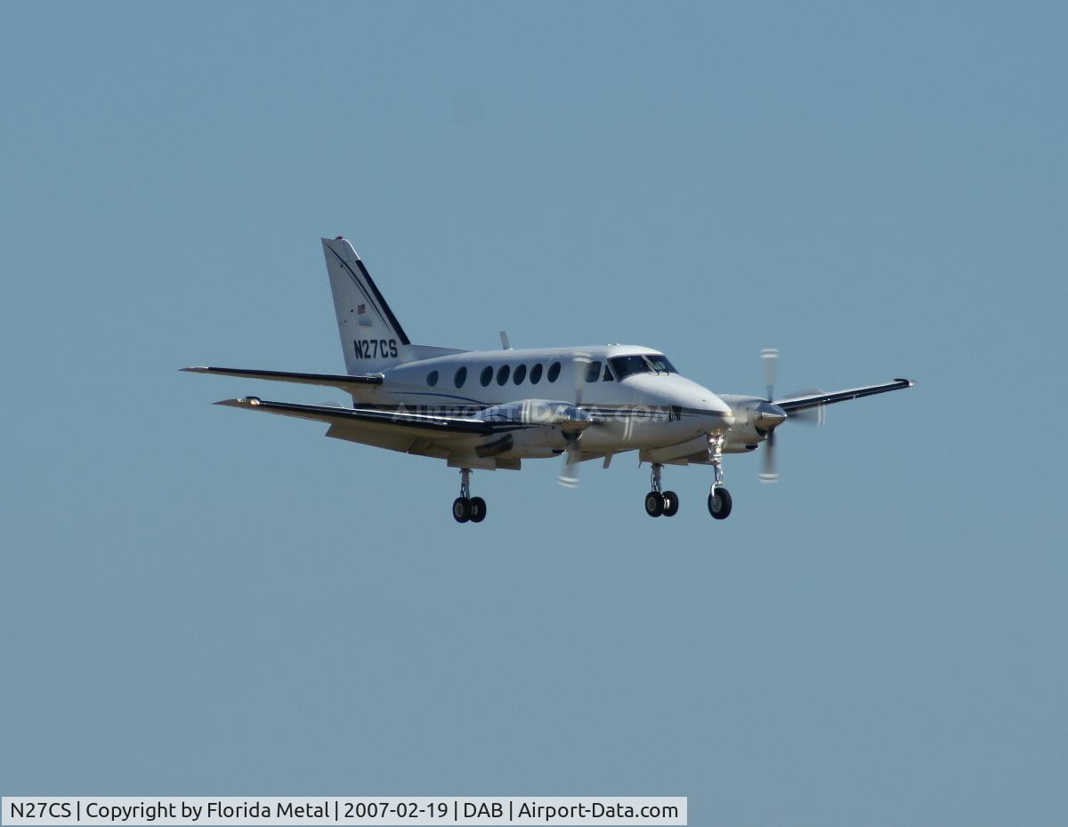 N27CS, 1978 Beech B100 King Air C/N BE-63, Casey Mears