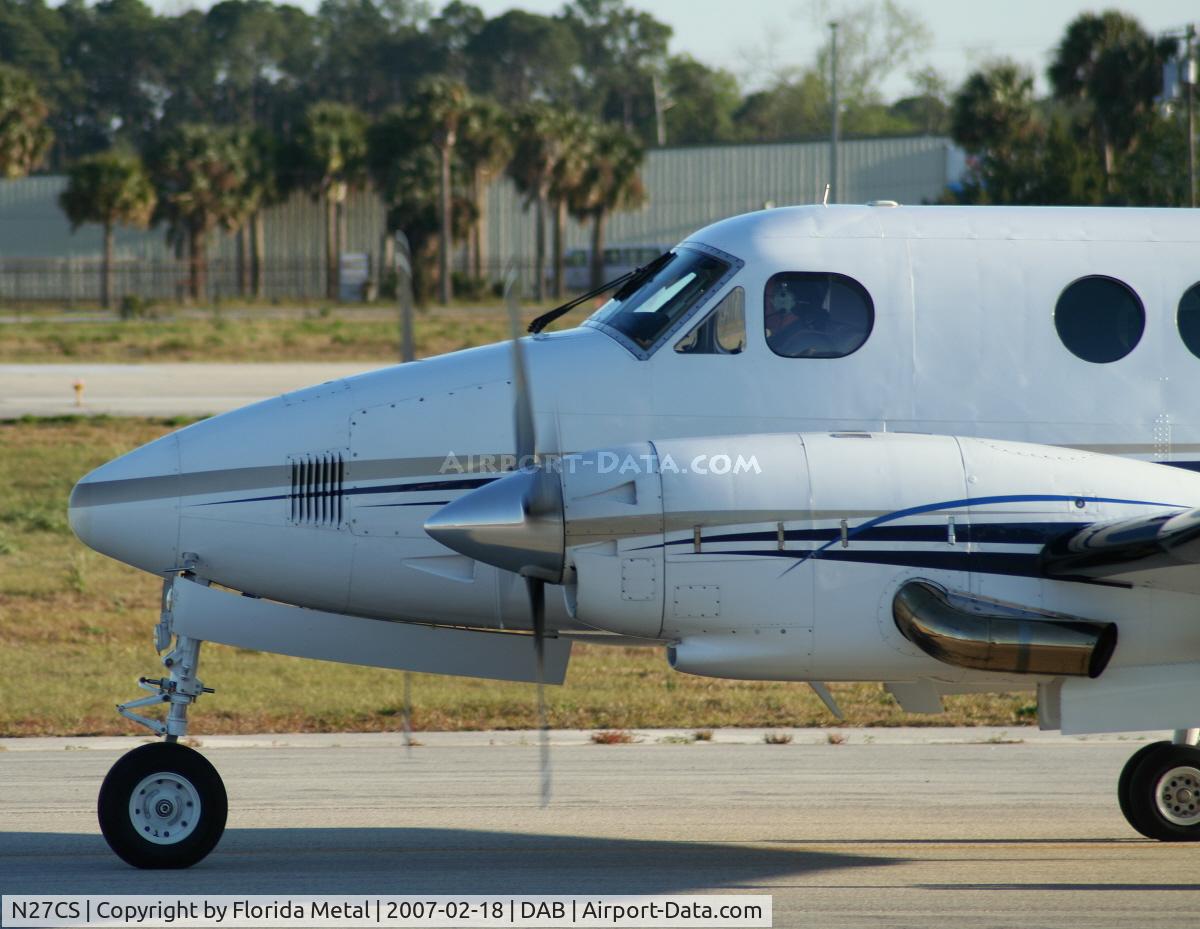 N27CS, 1978 Beech B100 King Air C/N BE-63, Casey Mears