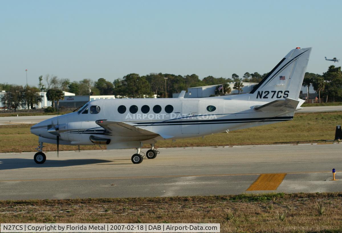 N27CS, 1978 Beech B100 King Air C/N BE-63, Casey Mears