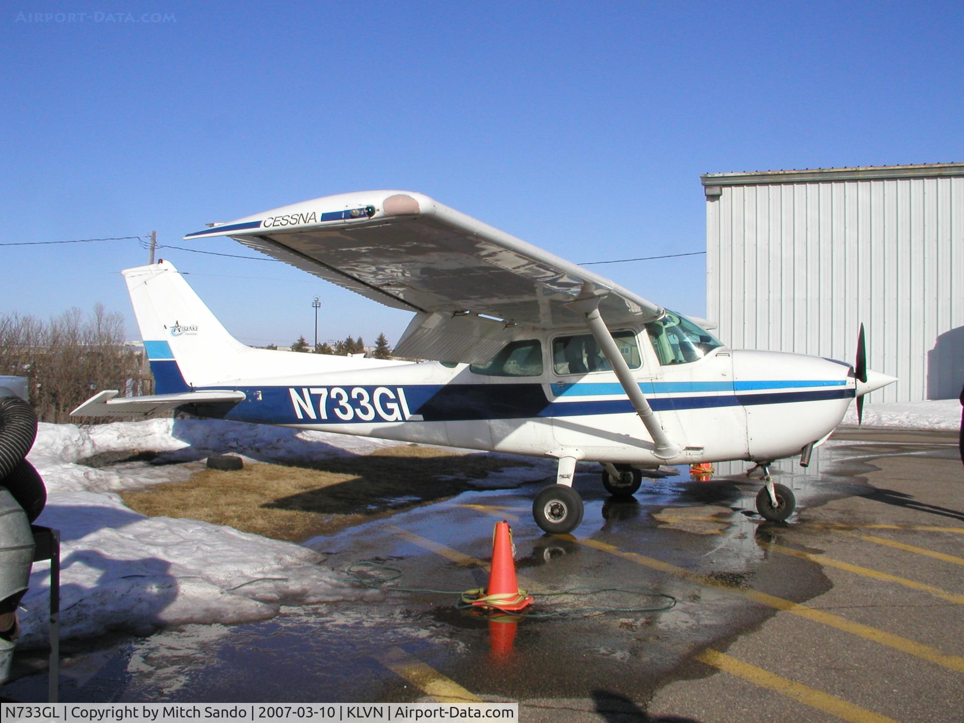 N733GL, 1976 Cessna 172N C/N 17268284, Airlake Flight Training's Cessna 172.