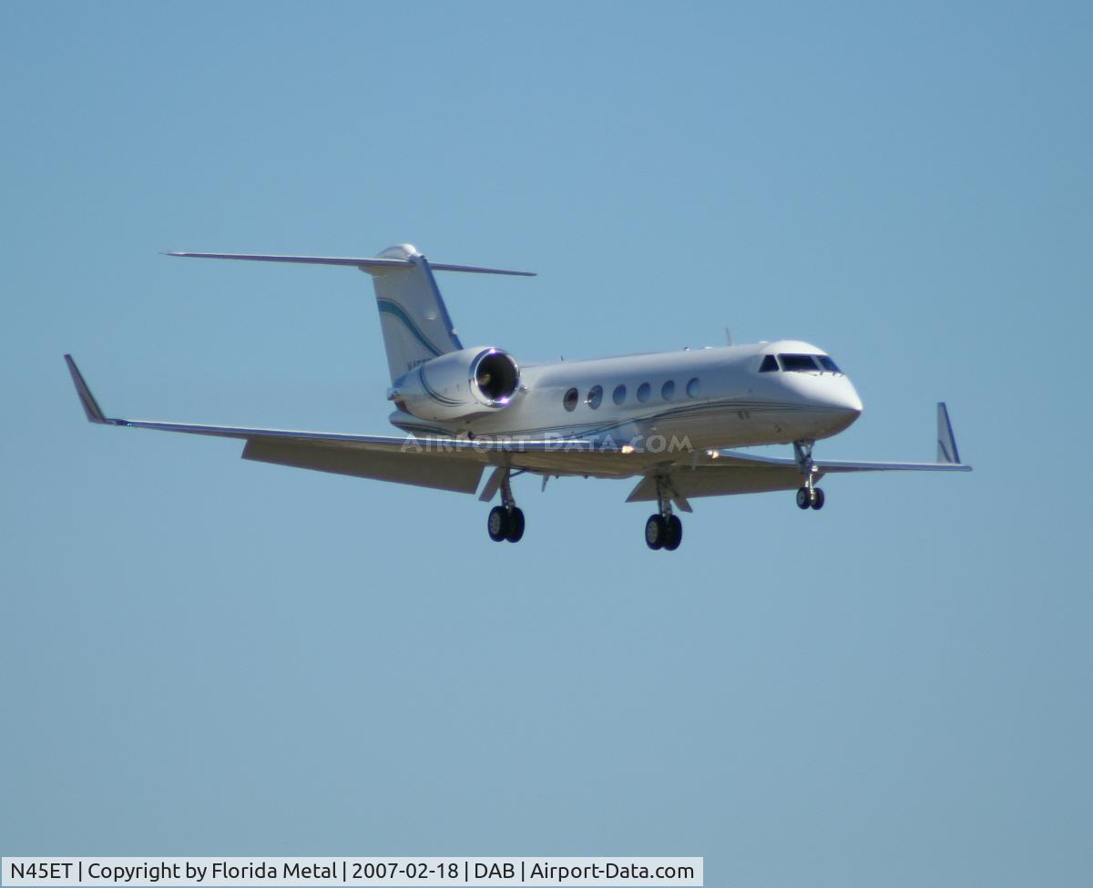 N45ET, 2000 Gulfstream Aerospace G-IV C/N 1405, G-IV