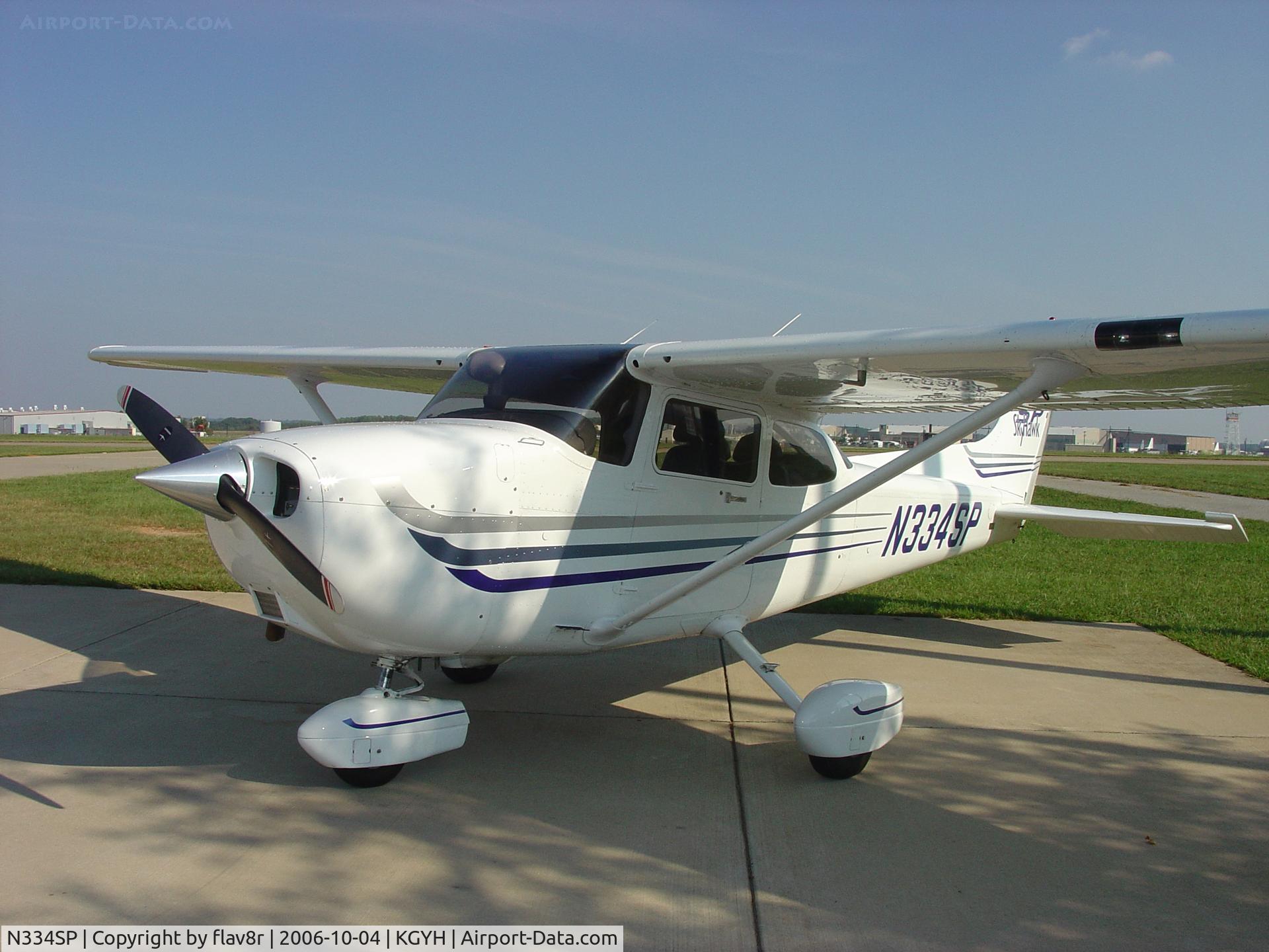 N334SP, 2003 Cessna 172S C/N 172S9494, N334SP on the ramp at Donaldson Airport South Carolina